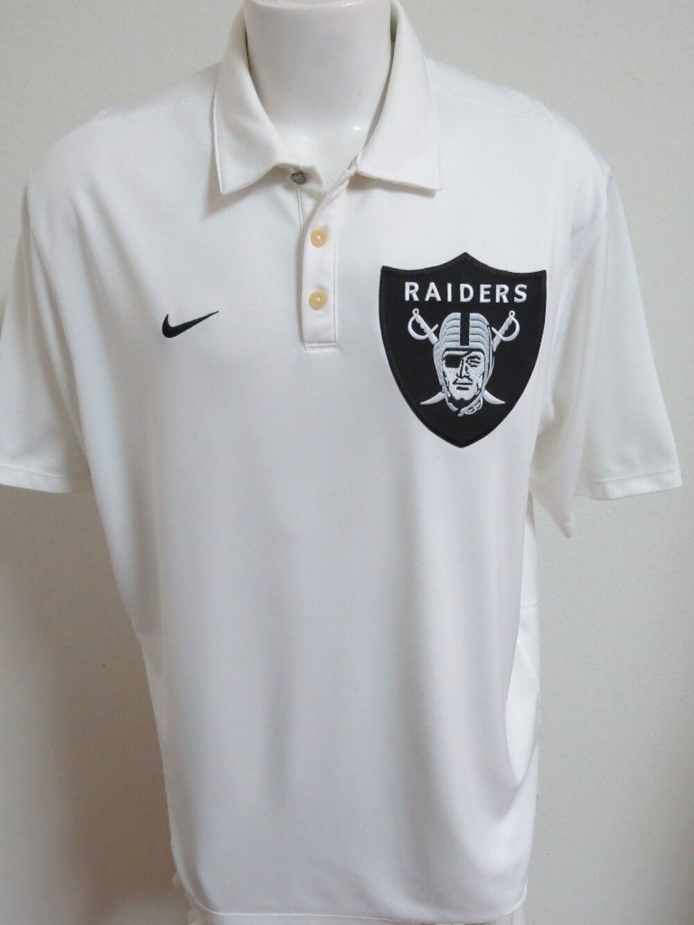 2XL RAIDERS Nike Dri-Fit Men's #01K Polo Shirt